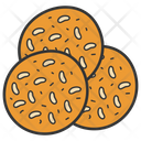 Biscuit Cracker Snacks Icon