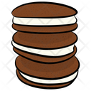 Cookies Chocolate Cookie Biscuits Icon