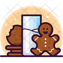 Cookies Gingerbread Milk Icon