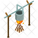 Camp Fire Cooking Icon
