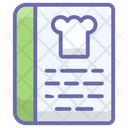 Cooking Book Guide Book Kitchen Manual Icon