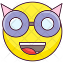 Cool Devil Emoji Cool Devil Expression Emotag Icon