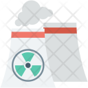 Cooling Tower Nuclear Icon