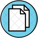 Copy Duplicate Document Icon