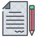 Copy writing  Icon