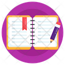 Diary Copybook Notebook Icon