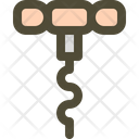 Corkscrew Opener Bottle Icon