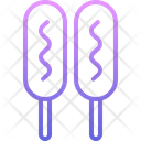 Corn Dog Fast Icon