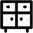 Wardrobe Closet Cupboard Icon