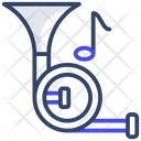Music Instrument Music Device Cornet Icon