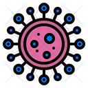 Virus Cell Life Biology Microorganism Icon
