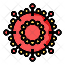 Corona Coronavirus Epidemic Icon