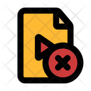 Corrupted video file  Icon