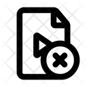 Corrupted video file  Icon