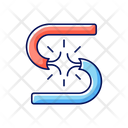 Potencia Corta Electrica Icono