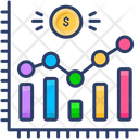 Costs and Revenues Chart Icon