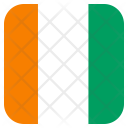 Cote Divoire Flag Icon