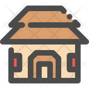 Cottage House Village Icon