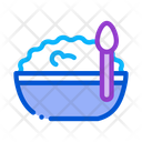 Bowl Cottage Cheese Icon