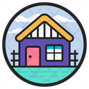 Countryside Chalet Cottage Icon