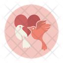 Couple Love Birds Birds Icon