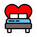 Couple Bed Bed Bedroom Icon