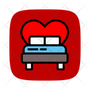 Couple Bed Icon