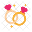Couple Rings Engagement Icon