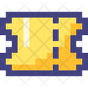 Pixel 8 Bit Coupon Icon