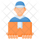 Courier Boy Courier Delivery Icon