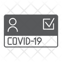 Covid 19 Certificate Icon