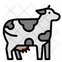 Cow Milk Farm Icon