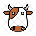 Cow Pet Animal Cattle Icon