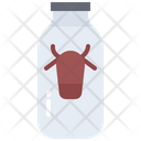 Cow Milk Bottle Icon
