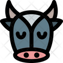 Cow Pensive Icon