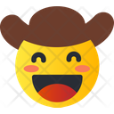 Cowboy Smiley Avatar Icon