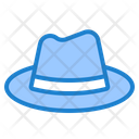 Cowboy Beach Hat Summer Hat Icon