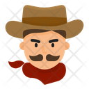Wild West Western Cowboy Icon