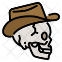 Cowboy Skull Icon