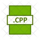 Cpp Icon - Download in Colored Outline Style