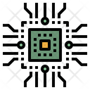 Cpu Chips Digital Icon
