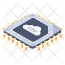 Cloud Cpu Cloud Computing Cloud Technology Icon