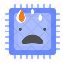 Cpu Hot Cpu Chip Icon