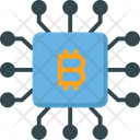 Cpu Mining Bitcoin Network Cryptocurrency Mining Icon