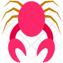 Summer Crab Sea Icon