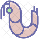 Prawn Shrimp Seafood Icon