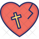 Cracked Heart Icon