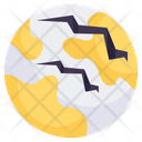 Cracked Planet Symbol