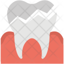 Cracked Tooth Icon
