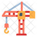 Crane Lifter Heavy Machinery Icon